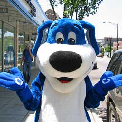 chase dog bank mascots