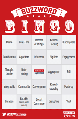 bingo buzzword marketing analytics