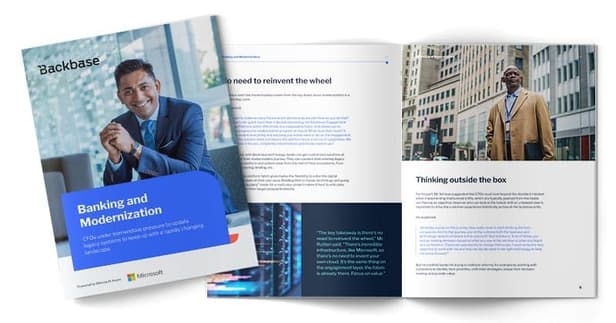 Picture of Backbase report on banking modernization