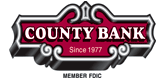 County Bank logo