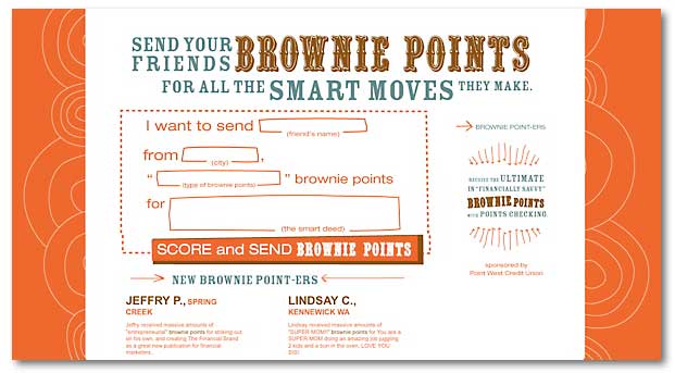 Brownie Points Chart