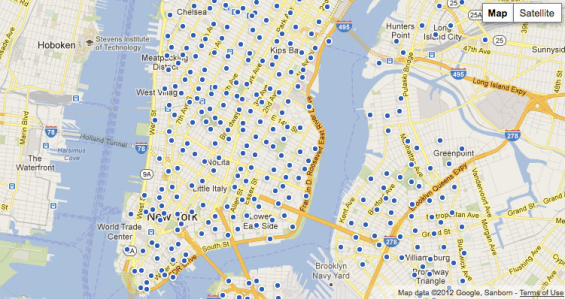 citi bike station map Citi Bikes citi bike station map