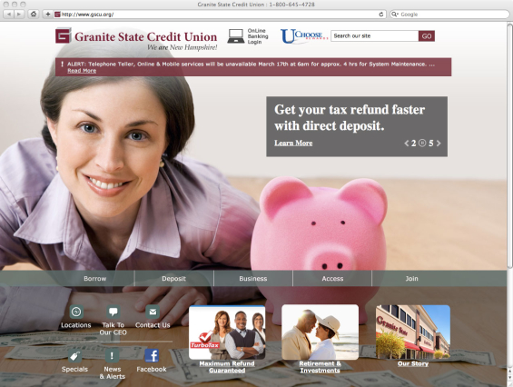 granite_state_credit_union_website