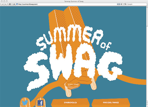 synergy_credit_union_summer_of_swag_microsite