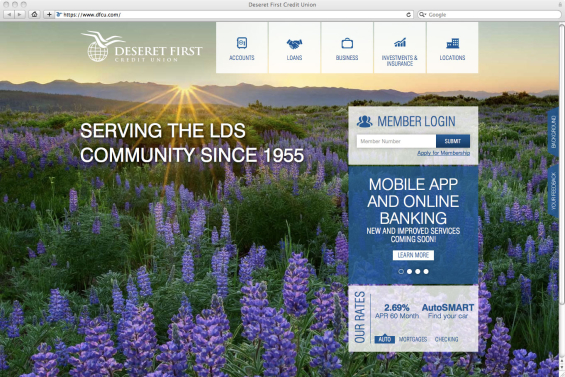 13_deseret_first_credit_union_website