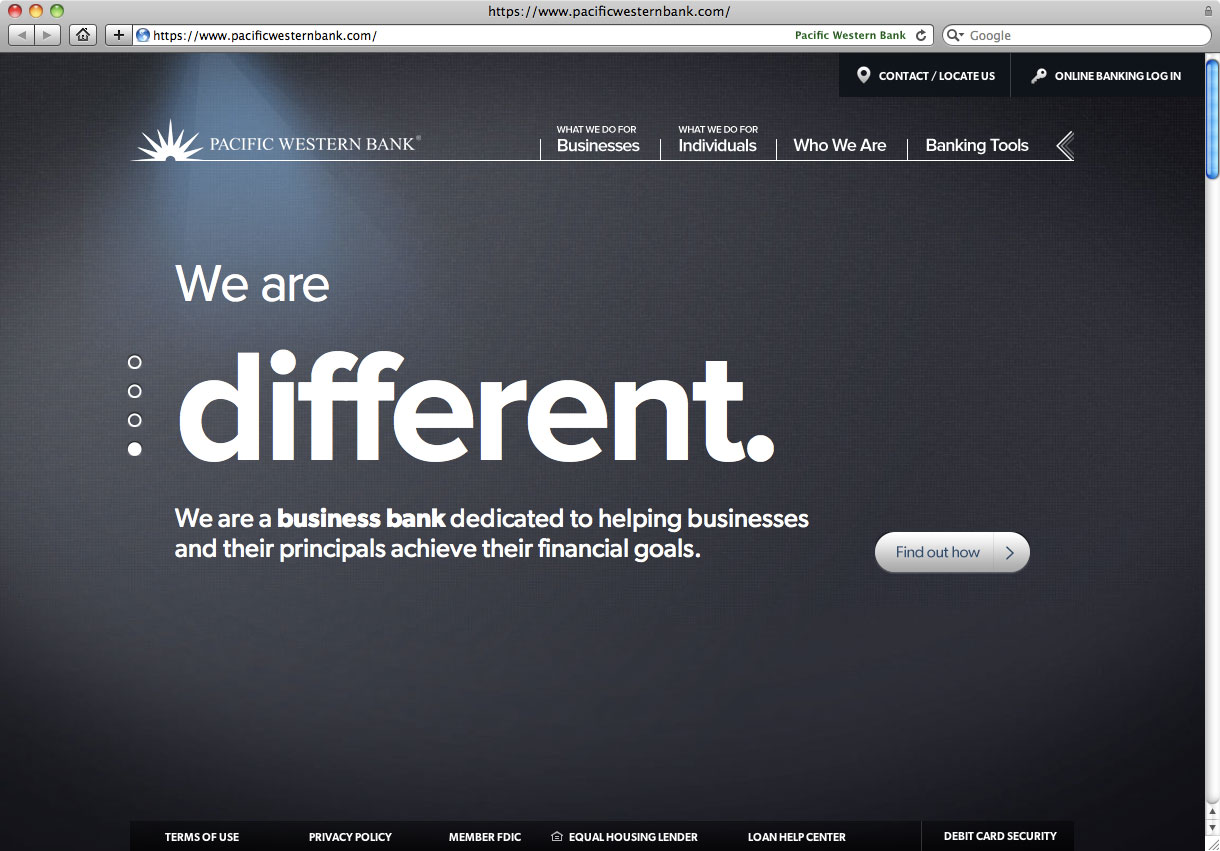 30 (and Simple) Banking Websites