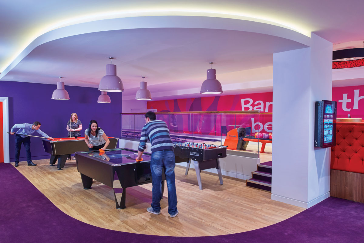 This Virgin Money Lounge Is The Funnest Bank Branch You Ve Ever Seen - read more 9 spectacular headquarters designs from banks and credit unions