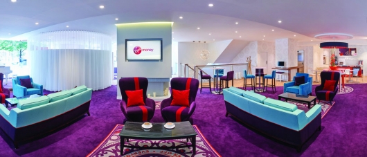 This Virgin Money Lounge Is The Funnest Bank Branch You've Ever Seen