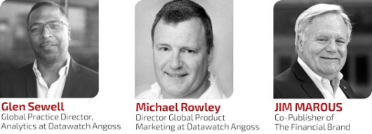 Picture of webinar speakers Michael Rowley, Jim Marous and Glen Sewell
