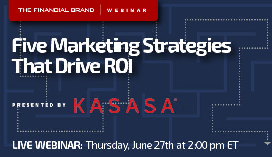 Picture of banking webinar with Kasasa on the five marketing strategies driving ROI in banking