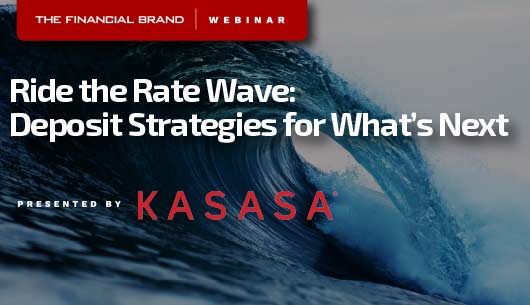 Picture of banking webinar with Kasasa on deposit strategies