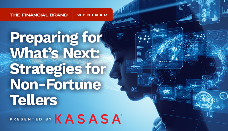 Picture of banking webinar with Kasasa on how banks can prepare for what's next