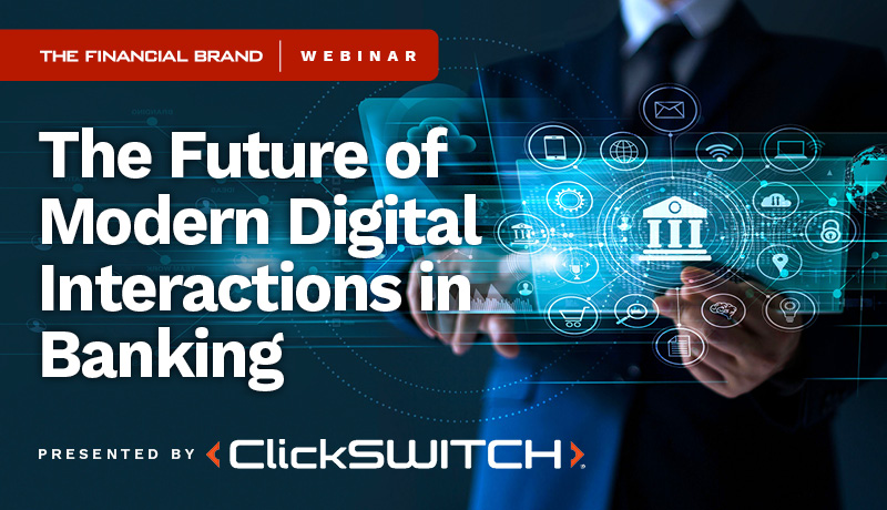 Picture of webinar with Clickswitch on The Future of Modern Digital Interactions in Banking