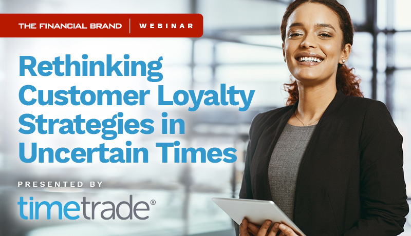 Picture of webinar with TimeTrade on Rethinking Customer Loyalty Strategies in Uncertain Times