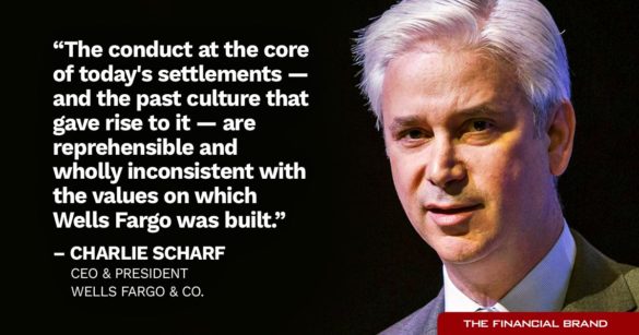 Charlie Scharf conduct and culture reprehensible quote