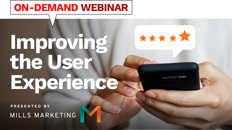 Picture of webinar with Mills Marketing on Improving the User Experience in Banking