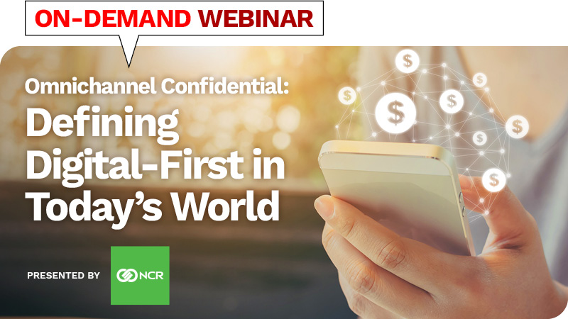 Picture of banking webinar with NCR on omnichannel and being digital first