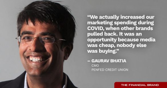 Gaurav Bhatia increased marketing spending during COVID quote