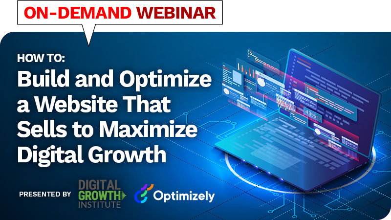 Picture of banking webinar with Optimizely on building and optimizing a banking website
