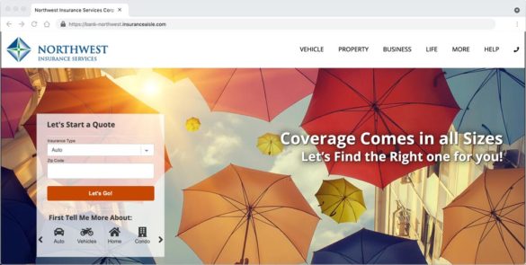 Northwest Insurance website