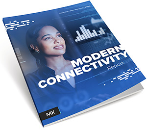 Picture of MX's Modern Connectivity Report book