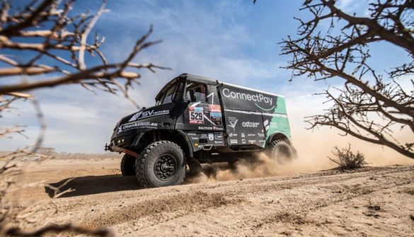 ConnectPay Tatra Jamal Dakar race truck