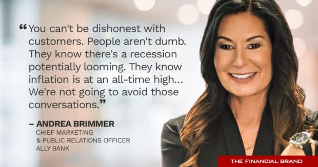 Andrea Brimmer you can't lie to customers with a recession looming and inflation at an all time high quote