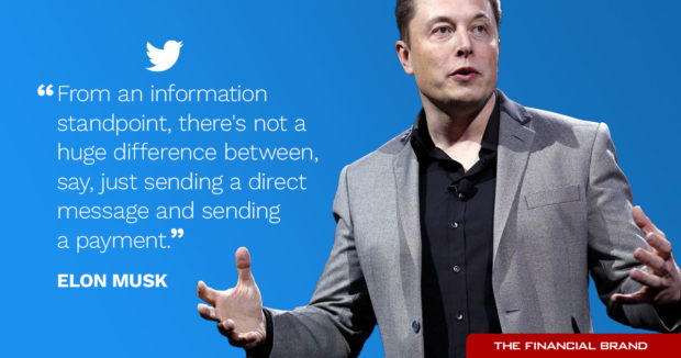 elon musk not a much of a difference between sending a message and payment quote