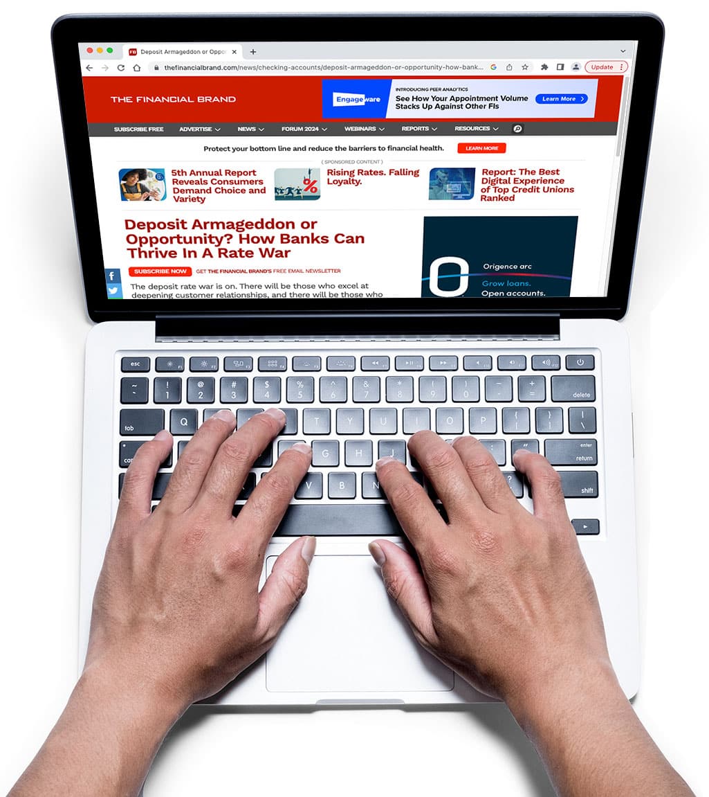 picture of hands typing on a computer