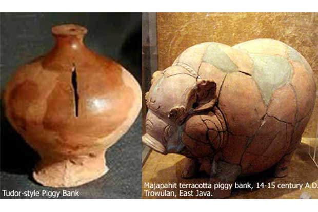 Picture of ancient piggy bank