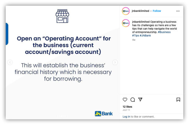 JN Bank 5 tips for Jamaican businesses open an account