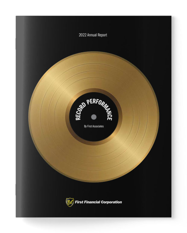 First Financial Corp annual report cover