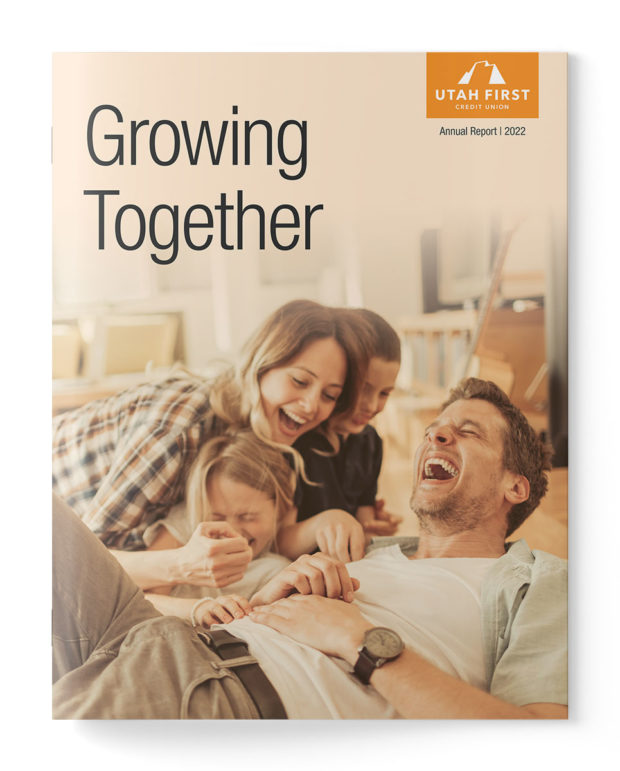 Utah First Credit Union annual report cover