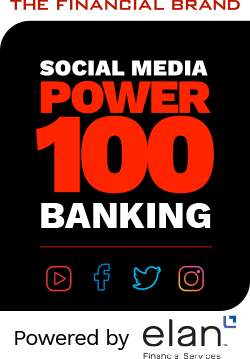 The Financial Brand Power 100 Logo - Social Media Rankings for Banks and Credit Unions